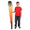 54" Jumbo Fire Flame Inflatable Baseball Bat (1 Pack) Inflate Toy Perfect Party Favor Playground Fun Sport