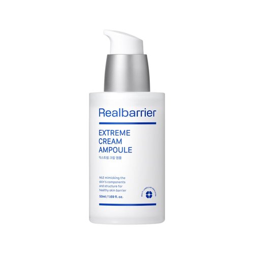 Real Barrier Extreme Cream Ampoule 1.69 Fl Oz, Face Moisturizer for Dry Skin, Moisturizing Skin Care Solution for Sensitive Skin, Skin Barrier Repair & Strengthening Facial Serum, Korean Skin Care