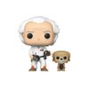 Back To The Future Doc and Einstein Pop! Vinyl Collectible Toy Figure - Limited Edition Exclusive