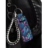 gearider Tropical Palm Leaves Design Portable Lip Gloss Tube Holder Keychain, Chapstick Sleeve