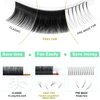 Easy Fan Volume Lashes CC-0.07-14 Volume Lash Extensions Rapid Blooming Lashes 9 to 20 mm Mega Volume Lash Extensions C D curl Flowering Lash Extensions Rapid Blooming Eyelash Extensions(CC-0.07,14mm)
