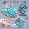 MTLEE 12 Pcs Christmas Stretchy Headbands for Women Christmas Hair Accessories Non Slip Head Wrap for Women Xmas Party Cosplay(Classic Pattern)
