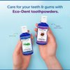 Eco-Dent DailyCare Baking Soda Toothpowder, Anise - Fluoride-Free Toothpaste Powder, SLS-Free Tooth Powder with Baking Soda, Minerals, and Essential Oils, Travel-Size Toothpaste Alternative, 2 Oz Ea