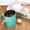 Webake Flour Sifter 3 Cup Stainless Steel Baking Sifter with Rotary Hand Crank