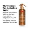 PUPA Milano Multifunction Tanning Water - Lightweight Mist Tanning Accelerator for the Perfect Summer Glow - Achieve a Tanned, Bronze Complexion - Infused With Castor Oil for Skin Hydration - 13.5 oz