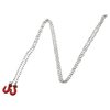 HIRCQOO 1/10 RC Decorations Accessories Mini Metal Trailer Chain with Tow Hook & Winch Anchor Compatible with Traxxas TRX-4 Tamiya CC01 Axial SCX10 Wraith D90 Redcat HSP 1/10 RC Crawler Truck