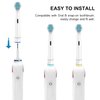 Toothbrush Heads for Oral B, 8 Pack Professional Electric Toothbrush Replacement Heads Medium Soft Dupont Bristles Replacement Toothbrush Heads Precision Clean Brush Heads Refills