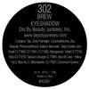 Beauty Junkees Brew Irridescent Brown Eyeshadow - Highly Pigmented Professional Makeup Eye Shadow Single Pan, Wet or Dry Magnetic Refill, Paraben Gluten Free Make Up, Cruelty Free Cosmetics, [26mm]