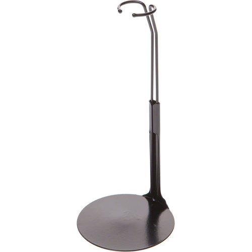 Kaiser Doll Stand 2275 - Black Doll Stand for 11" to 12" Small-Waisted Fashion Dolls