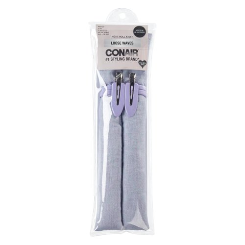 Conair Extra Long Microwave Rollers - curlers for women - hair curlers - hair curler for women - curlers - Microwave for quick styling - 5 pk