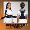 VANRORA Posture Corrector for Women and Men, Back Brace Fully Adjustable & Comfy, Support Straightener for Spine, Back, Neck, Clavicle and Shoulder, Improves Posture and Pain Relief L/XL
