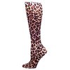 Celeste Stein Therapeutic Compression Socks, Hairy Leopard, 8-15 mmhg, .6 Ounce