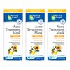 Earth's Care Acne Treatment Mask - 5% Sulfur Cystic Acne Treatment - Acne Medicine for Face Pimples and Blackheads 2.5 OZ (3 Tubes)