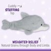 1i4 Group Warm Pals - Dolphin - Cozy Lavender Scented Plush Toys - Stuffed Animal - Coolable Bedtime Comfort Plushie