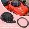 Zeekee Recoil Pull Starter 591139 for Troy Bilt Craftsman TB110 TB200 140CC 150CC Lawn Mower Compatible with Briggs & Stratton 593959 595355 Engines Pull Start Assembly