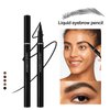 0.01mm Ultrafine Liquid Eyebrow Pencil to Create Thin to Thick Micro Hair-like Eyebrow, Instant Lift Eyebrow Color, Long-lasting Waterproof Natural Look Eyebrow Pen (#02 Dark Brown)