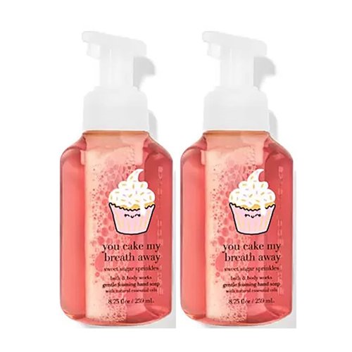 Bath & Body Works Gentle Foaming Hand Soap 8.75 Ounce 2-Pack (Sweet Sugar Sprinkles)
