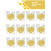 Invisible Mesh Hair Nets Set with Positioning U-Shaped Hair Pins for Women's Hair Styling (Blonde)