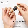 VENALISA 15ml Glitter Gold Gel Nail Polish, Sparkle Gold Gel Polish Shiny Color Soak Off UV LED Sparkly Shimmer Nail Gel Polish Nail Art Starter Manicure Salon DIY at Home, 0.53 OZ