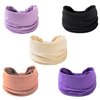 SEVENHEAD Headbands for Women, Non Slip Hair Wrap Yoga Elastic Hair Bands Workout Running Sport Wide-Side Sweat-Absorbing and Anti-Perspiration for Girls(Style-A)