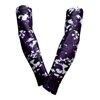 SportsFarm PAIR - Compression Elbow Arm Sleeves (YOUTH MEDIUM, PURPLE BLACK DIGI CAMO)
