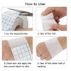 HAMUHA Mesh Breathable Non-Woven Tape Adhesive Bandage Roll Film Dressing Second Skin Healing Protective Adhesive Antibacterial Bandages Flexible Nonwovens 3.9inch*34foot（10cm*10m） (4inch*10.9yard)
