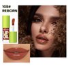 Lip Oil Moisturizing, Hydrating Lip Care Lip Tint, Shiny Lip Glow Vegan Plumping Lip Gloss for Dry Lips (108-REBORN)