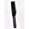 PERFEHAIR Boar & Nylon Bristle Paddle Hairbrush for Women & Men, Black - For Wet, Dry Thin, Thick, Curly Hair Smoothing, Styling, Detangling