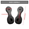 PSLER Motorcycle Spare Mirror Bracket Adapter Rear View Mirror Brackets Adapter Mirror Relocation Kit Mirror Relocator Mirror Mount for Touring Street Glide CVO Bagger with Batwing Fairings 2014-2023