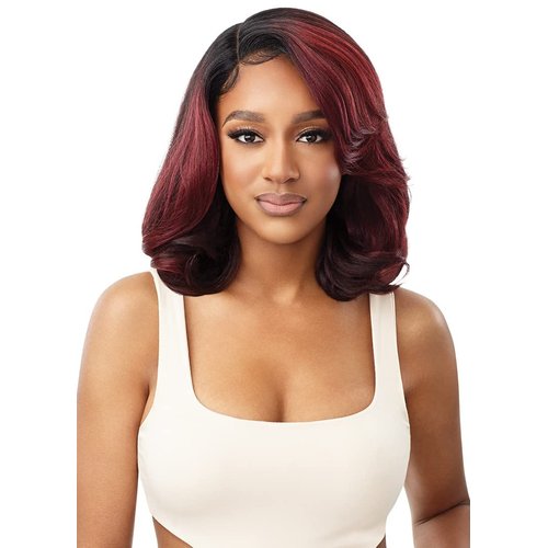 Outre Synthetic Melted Hairline HD Lace Front Wig - KALANI (DR4/BROWN SUGAR MELT)