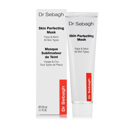 Dr Sebagh - Skin Perfecting Clay Mask [ALL SKIN TYPES] - Kaolin Clay Mask for Face - Pore Clay Masks - Face Clay Mask for Soft & Tighten Skin - Rejuvenating Mask for Deep Pore Cleansing (5.1 fl. Oz.)