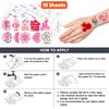 102 PCS Happy Mother’s Mothers Day Temporary Tattoos Birthday Themed Party Decorations Supplies Favors Decor Cute Best Mom Ever Stickers Tattoo Gifts for Class Prizes Women Kids Boys Girls Carnival