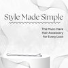 Sta-Rite Bobby Pins 1353 Silver 60 count