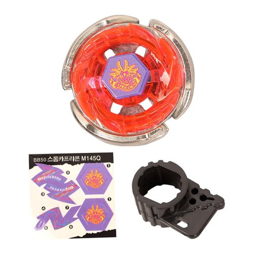 Battle Top Metal Fusion Gyro Toys Spinner Top Game BB50 Storm Capricorne M145Q Gift for Kids/Adults (bb-50)