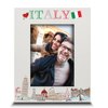 ELLA BUSTA-Italy Picture frame-Wedding, Engaged, Honeymoon, Vacation in Italy- UV Print Italy symbols Design set (5x7 Vertical)