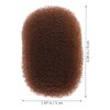 Minkissy Hair Clip for Volume 3 Pack Bump It Up Volume Hair Clips for Women Hair Padding for Updos Hair Accessory