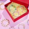Dxhycc 24 Pieces Princess Bracelets Girls Beaded Bracelets Little Girls Costume Jewelry Set for Birthday Party Favors