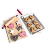THE QUEEN'S TREASURES 18 Inch Doll Food Accessories,16 Piece Authentic Cookie Baking Set with Cookies About Baking Tools, Compatible with American Girl Pastry Bake Shop & Kitchen Furniture