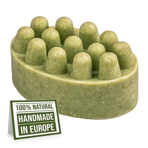 HARMONIFY Detoxifying Sea Moss Mint Soap Bar, All-Natural Soap with Green Tea & Seaweed Extract, Gentle on Sensitive Skin for Face and Body Use, Gift for Men & Women, 4 oz