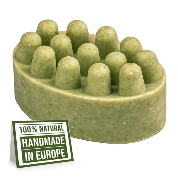 HARMONIFY Detoxifying Sea Moss Mint Soap Bar, All-Natural Soap with Green Tea & Seaweed Extract, Gentle on Sensitive Skin for Face and Body Use, Gift for Men & Women, 4 oz