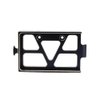 FACCNOY Brass Battery Tray Mounting Plate with Strap for TRX4M 1/18 RC Crawler Car Upgrade Parts