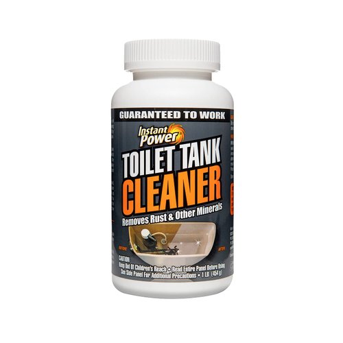 Instant Power Toilet Tank Cleaner – Bathroom Toilet Cleaning Powder, Removes Rust and Other Minerals, No Scrubbing, 16 Oz