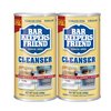 Bar Keepers Friend Powder Cleanser (2 x 12 oz) Multipurpose Cleaner, Stain & Rust Remover for Bathroom, Kitchen & Outdoor Use on Stainless Steel, Aluminum, Brass, Tile, Ceramic, Porcelain & More