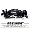 Franklin Sports Youth Baseball Bat Bag - Kids Teeball, Softball, Baseball Equipment Bag - Holds Bat, Helmet, Cleats and More - Black