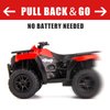 RMZ City 1:36 ATV Off Road Vehicle Model Car, Diecast Pull Back Beach Motorcycle Toy Car for Kids Boy Girl, Car Model Collection and Decoration.