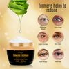 DERMAXGEN Turmeric + Vitamin C Eye Cream- Booster Anti Aging Eye Cream - Hydrating & Moisturizing Eye Cream for Dark Circles Puffiness, Visible Results Under Eye Cream Reduces Eye Bags & Fine Lines.