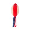 Fuzzyard Buns Out Hotdog Cat Toy Americana Plush w/Catnip Crinkle & Ropes