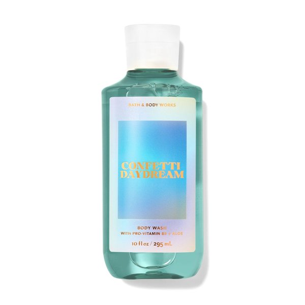 Bath and Body Works Gift Set of 10 oz Shower Gel and 8 oz Lotion (Confetti Daydream)