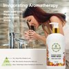 THERAPINA Aromatherapy Luxury Liquid Hand Soap – Vegan, Moisturizing Hand Wash with Aloe Vera, Botanical Oils, Honeysuckle Amber Scent – Fancy Liquid Hand Soap for Bathrooms, Kitchen, More, 16 Oz.