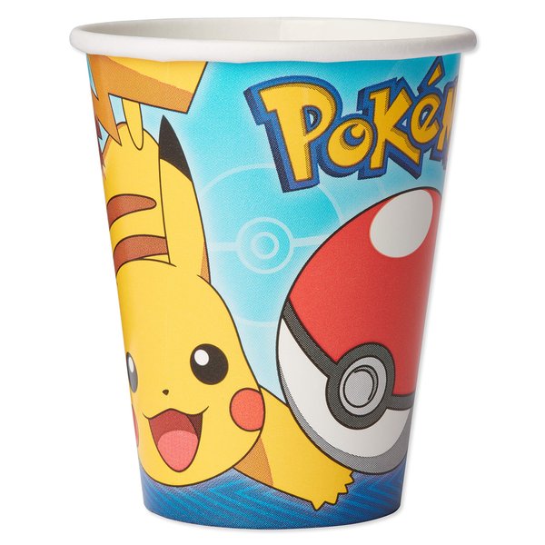 American Greetings Pokemon Party Supplies, 9 oz Paper Cups (32-Count)